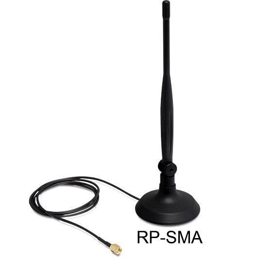 Antenne Wifi g RP-SMA 4dBi omnidirectionnelle 88413